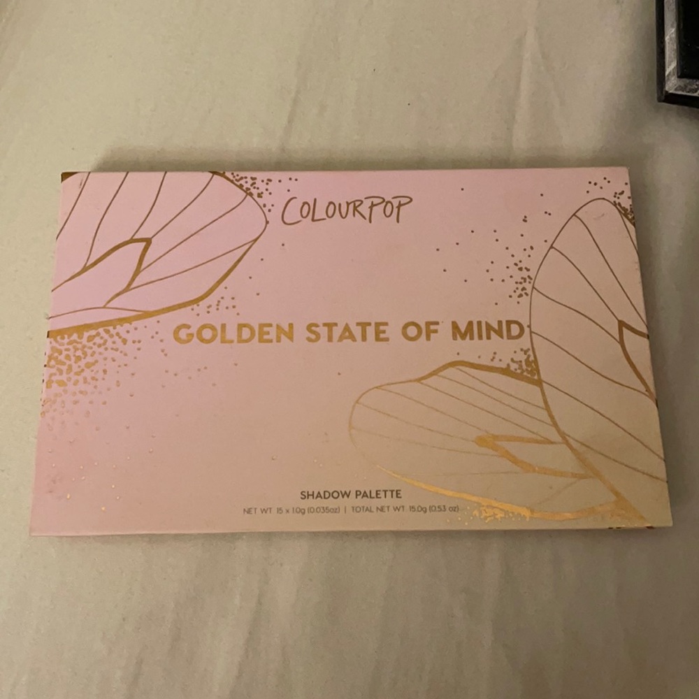 Colourpop Golden State of Mind Palette